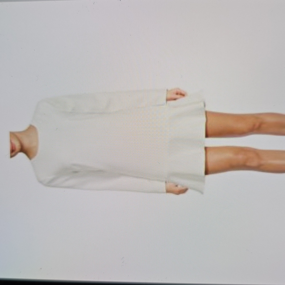 The Kooples White Long Sleeve Dress Split Zoom Europen Size 3 / US Size 5